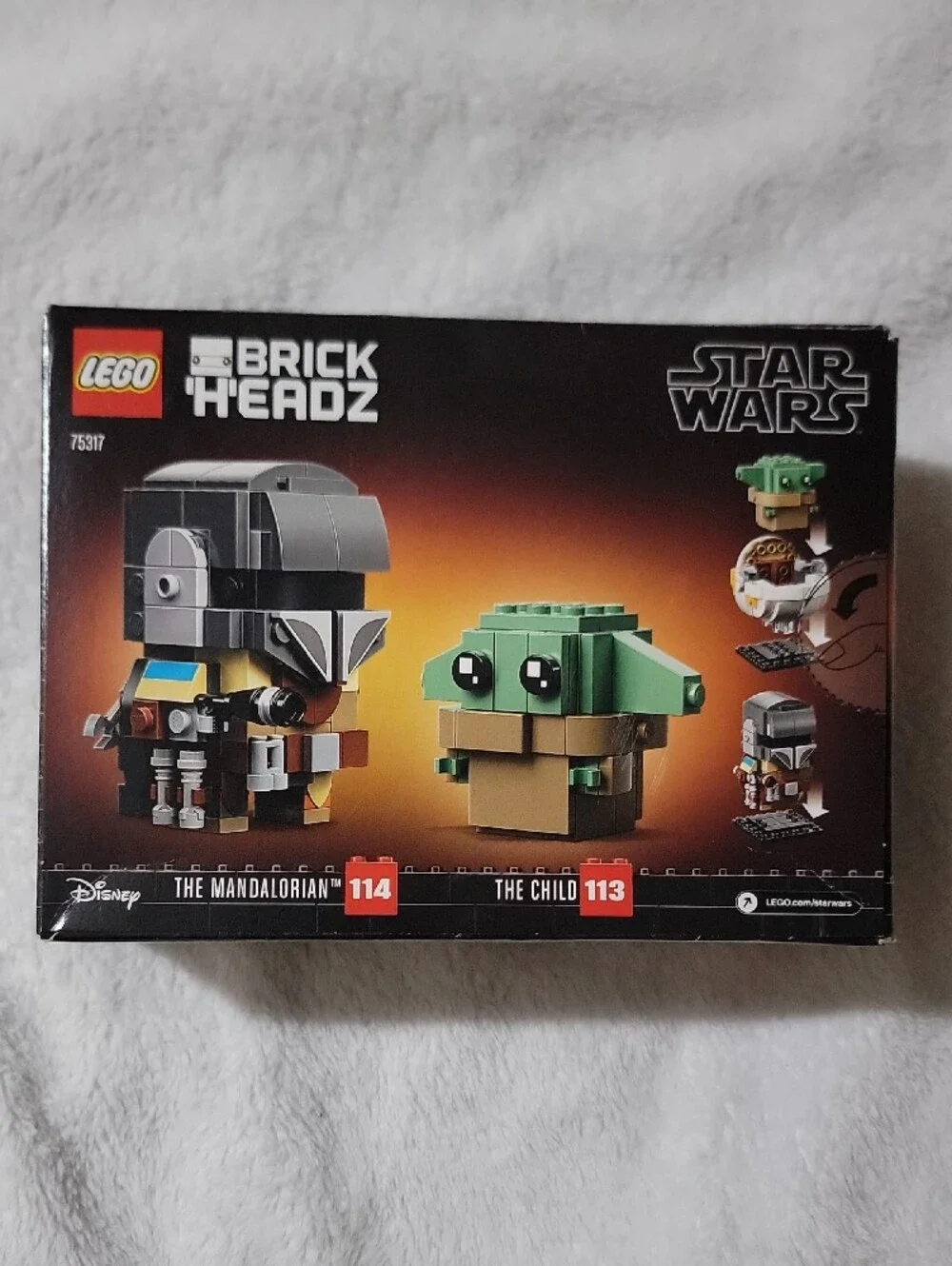 Lego brickheadz display